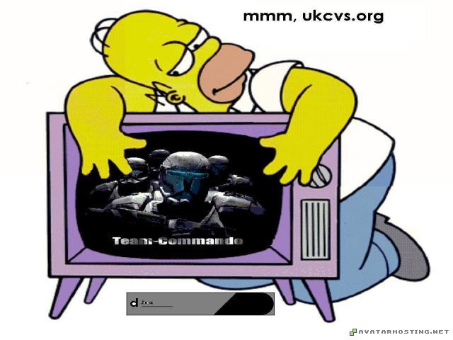 cartoons joke homer commando